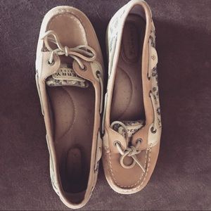 Leopard Print Sperry Shoe